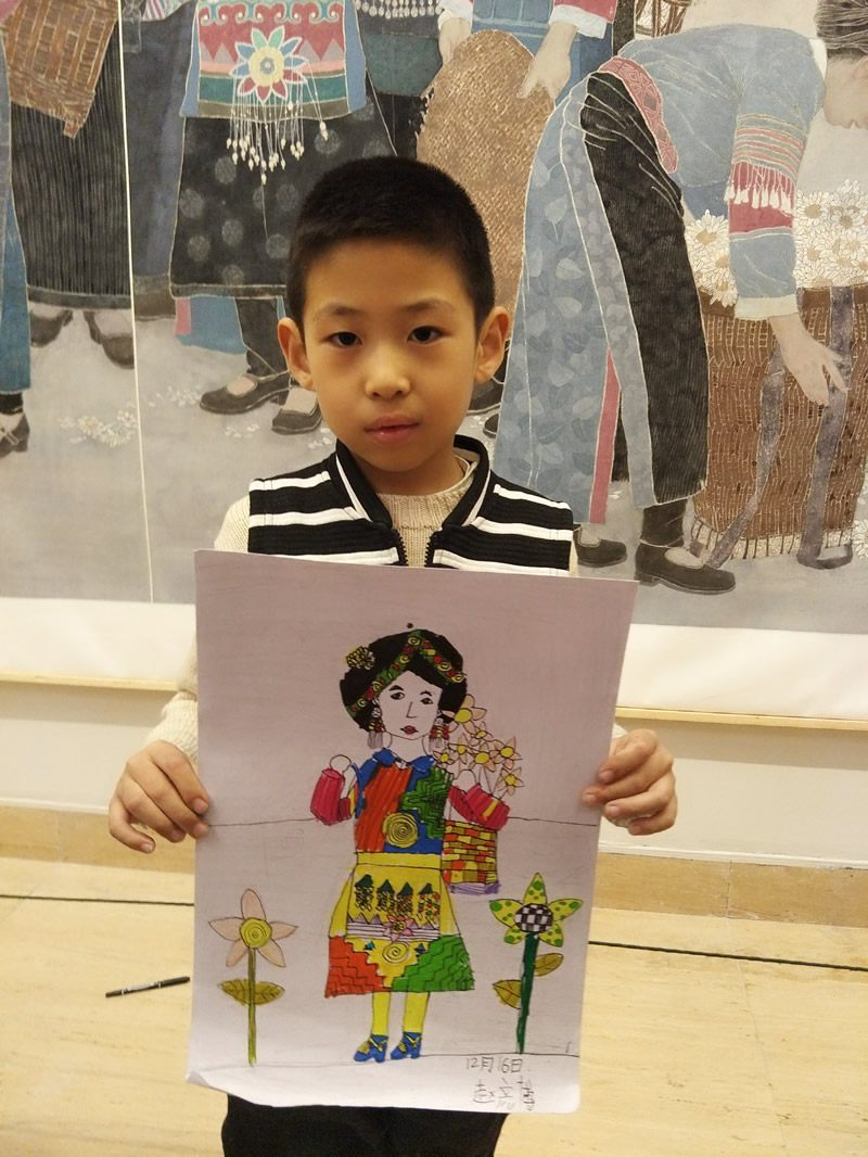 小画童儿童美术中国美术馆写生