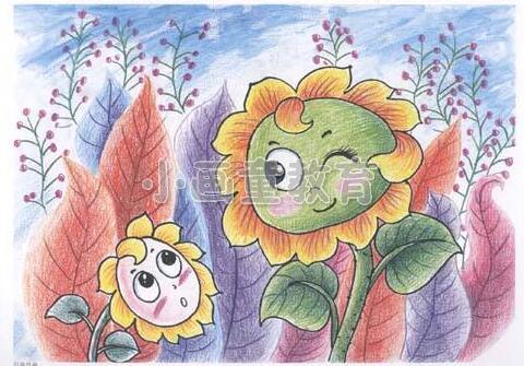 首页 新闻 行业新闻 《向日葵》儿童美术彩铅画绘画方式    彩铅画画